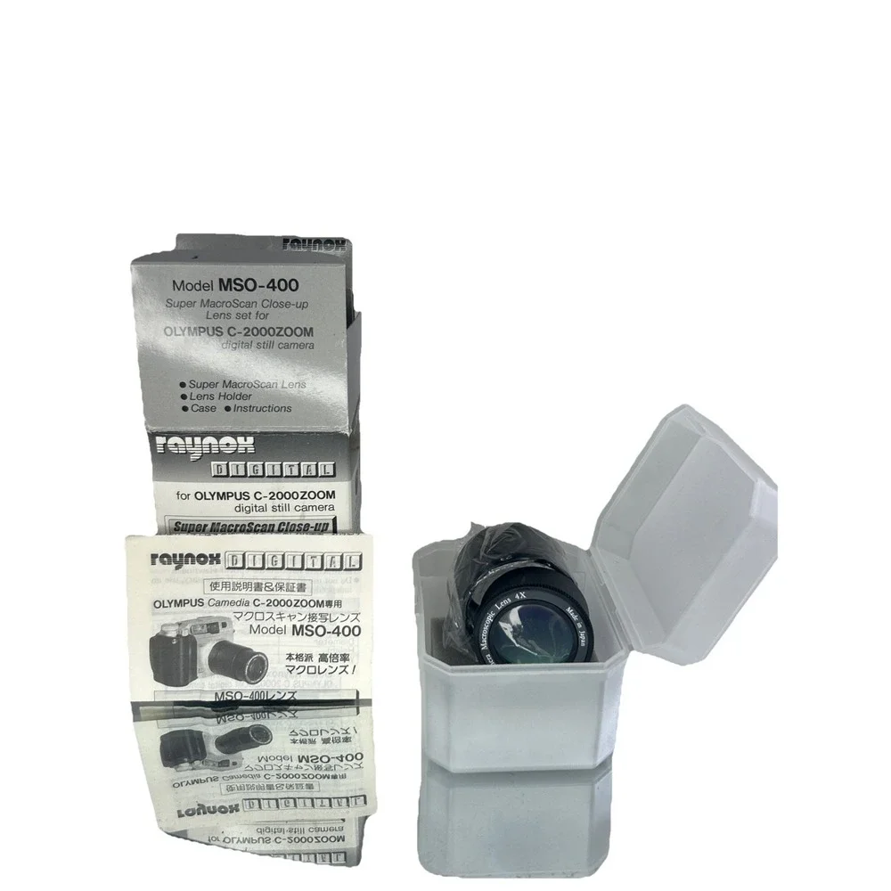 Raynox‎ Digital, Macro-Scan 5.5x Macro Lens Set